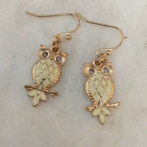 Owl Dangle Earrings